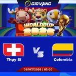 Soi kèo Thụy Sĩ vs Colombia 03h00 ngày 08/7/2026 – World Cup 2026